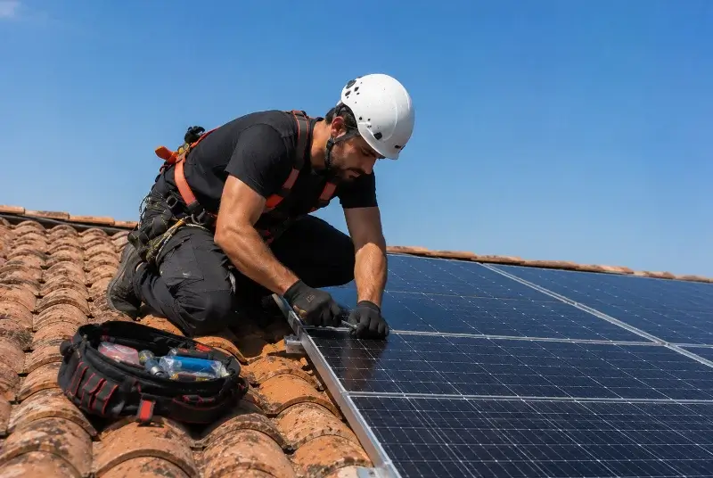 Maintenance et monitoring de panneaux solaires à Aureilhan