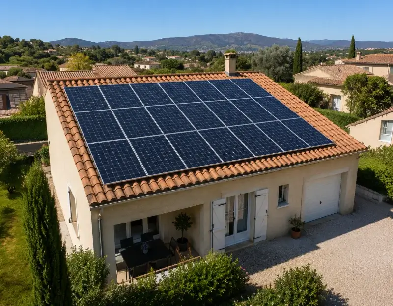 Prime à l'autoconsommation panneaux solaires Aureilhan — aide financière de l'État